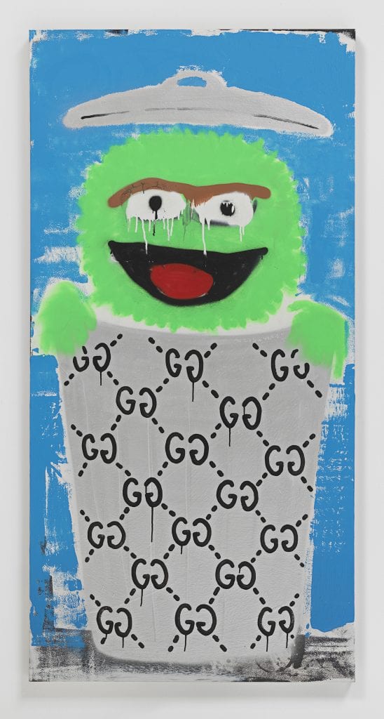 gucci ghost painting for sale